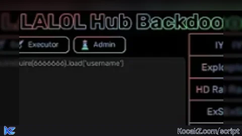 LALOL Hub Backdoor Scanner Without the Hint - Verified script for Universal Script