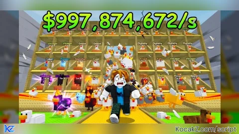 KEYLESS OP Script Auto Collect Buy Rebirth And More - Verified script for Chicken Farm 🐣