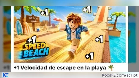 CRAKZYHUB - Verified script for +1 Velocidad de escape en la playa 🌴