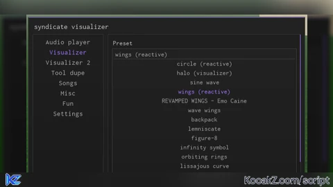 syndicate boombox visualizer/boombox hub - Verified script for Boombox Hangout