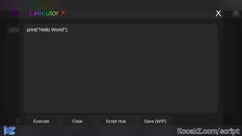 Executor X for lazy person - Verified script for Universal Script