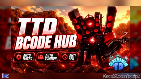 | Auto Macro, Auto Summon, Anti AFK - Verified script for Cameraman Tower Defense