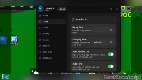 LUNA HUB | [KEYLESS] | AUTO FARM AUTO PLACE & HATCH - Verified script for Ride A Pet