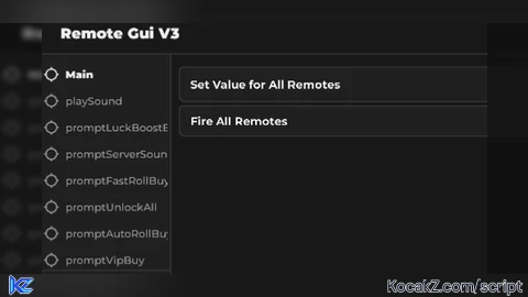 Remote Gui V3 - Verified script for Universal Script