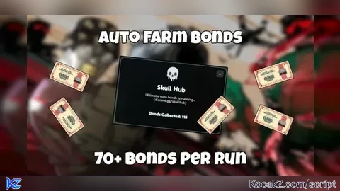 Skull Hub Auto Farm Bonds - Verified script for Dead Rails