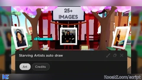 Auto Draw GUI - Verified script for starving artists