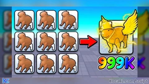 OP - Verified script for Capybara Merge Tycoon