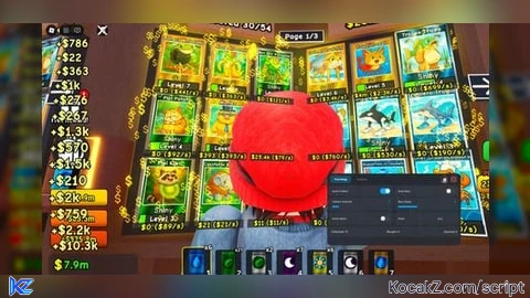 SOURCE AUTO COLLECT AUTO BUY AUTO OPEN MORE MOBILE PC - Verified script for My Card Collection