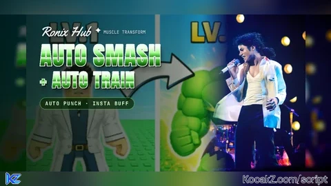 Best *OP* Auto Smash Auto Punch Auto Train Insta Buff - Verified script for Muscle Transform Simulator 💪