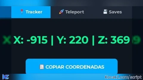 COORDENADAS by ttk 59peu - Verified script for Universal Script