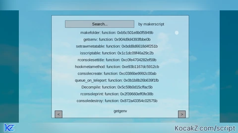 EnvInspector - Verified script for Universal Script