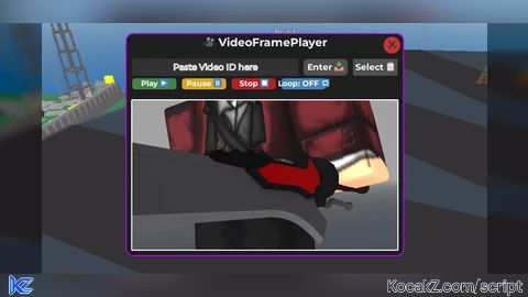 WORKING VideoFrame Player Gui - Verified script for Universal Script