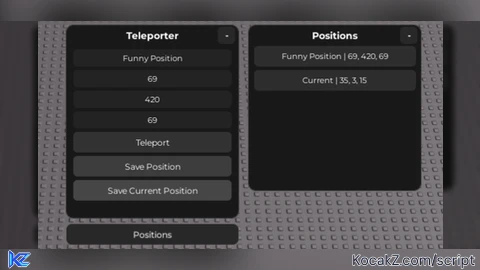 Teleporter - Verified script for Universal Script