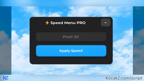 Speed Menu Pro - Verified script for Universal Script