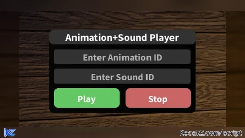 FE Animation & Sound Player - Verified script for Universal Script