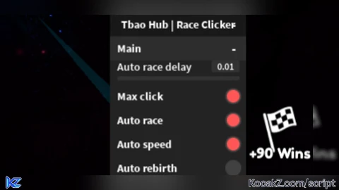Auto farm Auto Race Auto speed - Verified script for ⚡Race Clicker