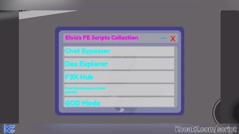 Elvis FE Scripts Collection - Verified script for Universal Script