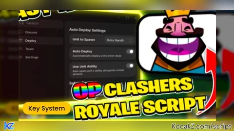 Clashers Royale Script KEYLESS - Verified script for Universal Script