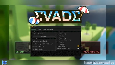 FREE RU SCRIPT UPDATE - Verified script for Evade