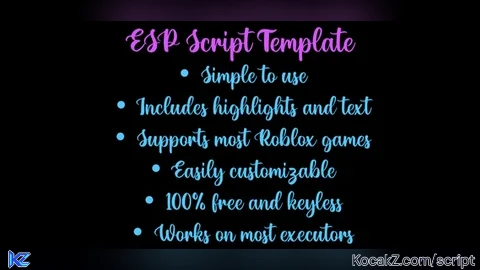 ESP Template - Verified script for Universal Script