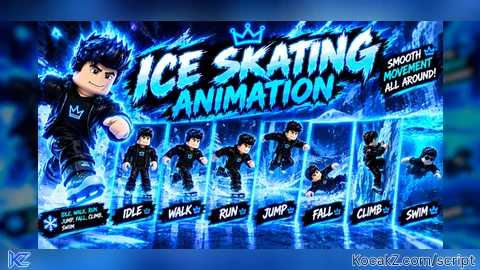 ICE SKATING ANIMATION - Verified script for Universal Script