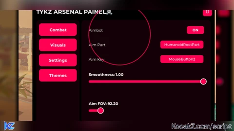 AIMBOT - Verified script for Arsenal