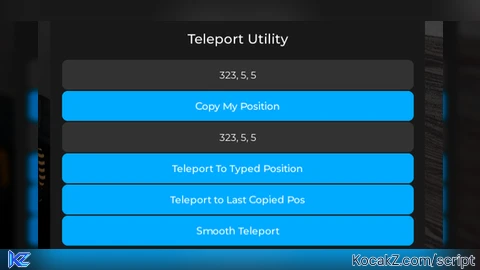Teleport Utility - Verified script for Universal Script