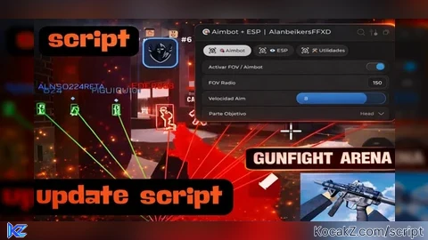 AIMBOT Y ESP - Verified script for Gunfight Arena