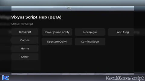 Vixyus Script Hub BETA - Verified script for Universal Script